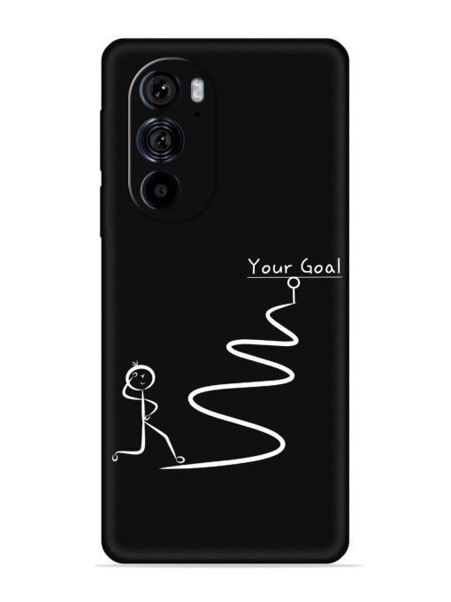 Your Goal Embossed Soft Silicone Case for Motorola Edge 30 Pro Zapvi