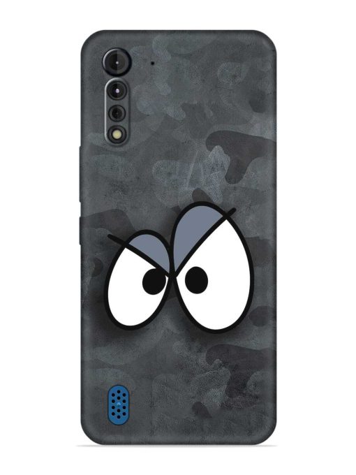 Big Eyes Night Mode Embossed Soft Silicone Case for Motorola G8 Power Lite Zapvi