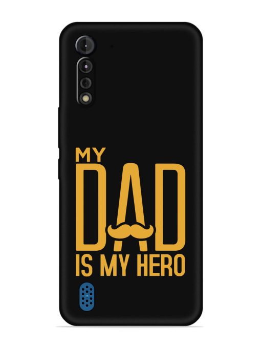 My Dad Is My Hero Embossed Soft Silicone Case for Motorola G8 Power Lite Zapvi