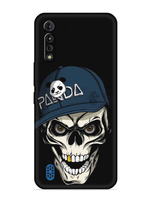 Panda Skull Embossed Soft Silicone Case for Motorola G8 Power Lite Zapvi