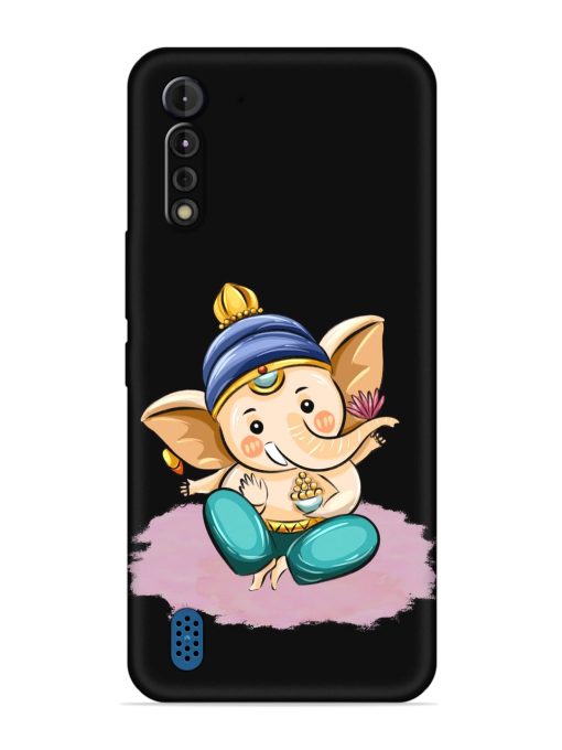 Bal Ganesh Vector Art Embossed Soft Silicone Case for Motorola G8 Power Lite Zapvi