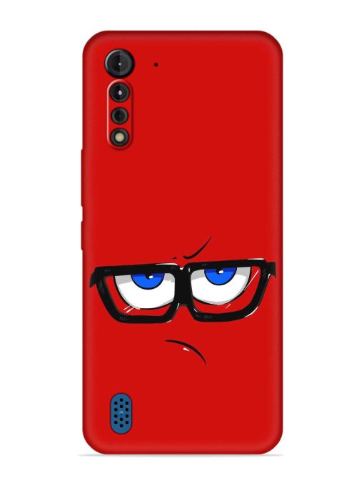 Rad Angry Face Embossed Soft Silicone Case for Motorola G8 Power Lite Zapvi