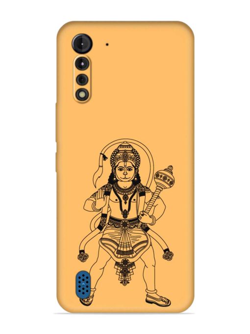 Indian God Hanuman Embossed Soft Silicone Case for Motorola G8 Power Lite Zapvi