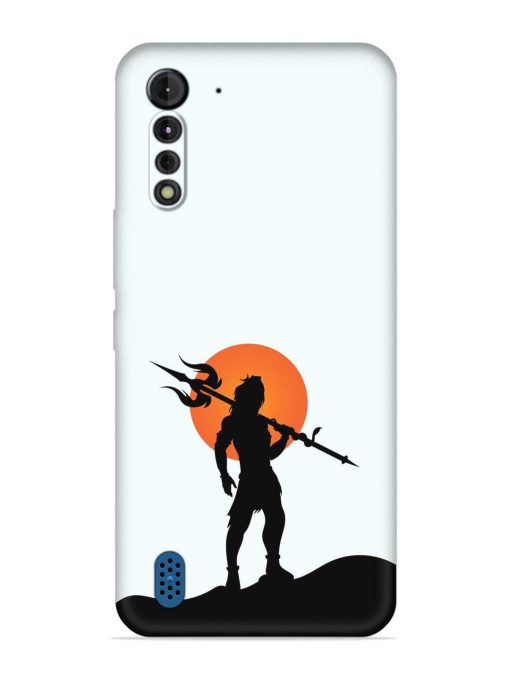 Lord Mahadev Trendy Embossed Soft Silicone Case for Motorola G8 Power Lite Zapvi