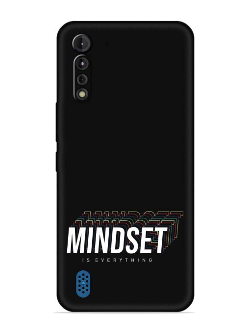 Mindset Everything Slogan Embossed Soft Silicone Case for Motorola G8 Power Lite Zapvi