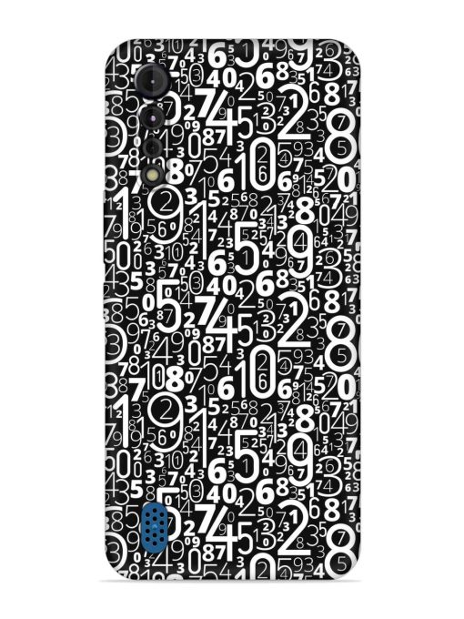 Many Numbers Different Embossed Soft Silicone Case for Motorola G8 Power Lite