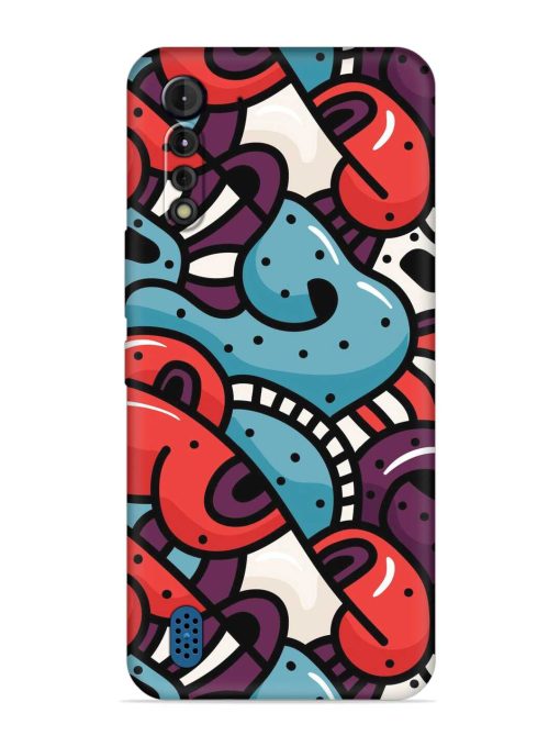 Seamless Backdrop Colorful Embossed Soft Silicone Case for Motorola G8 Power Lite Zapvi