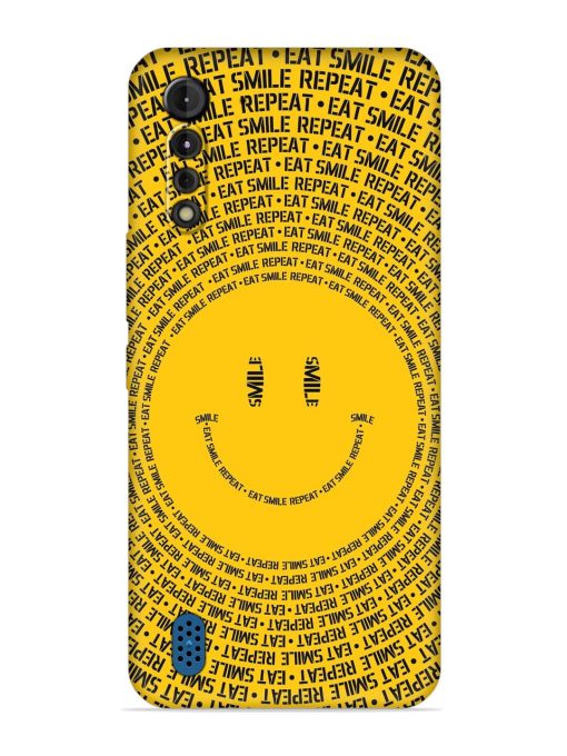 Smiley Embossed Soft Silicone Case for Motorola G8 Power Lite Zapvi