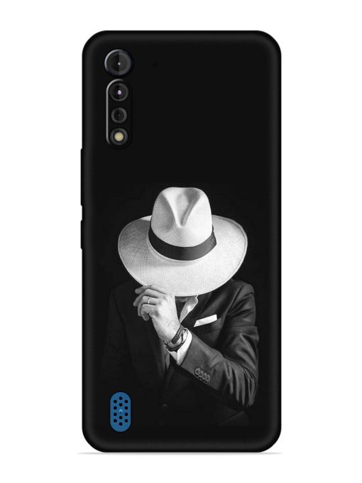 Men Under Hat Embossed Soft Silicone Case for Motorola G8 Power Lite Zapvi