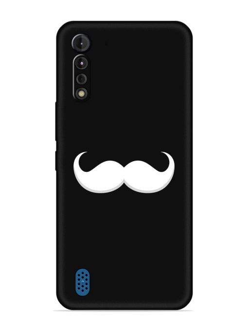 Mustache Vector Embossed Soft Silicone Case for Motorola G8 Power Lite Zapvi