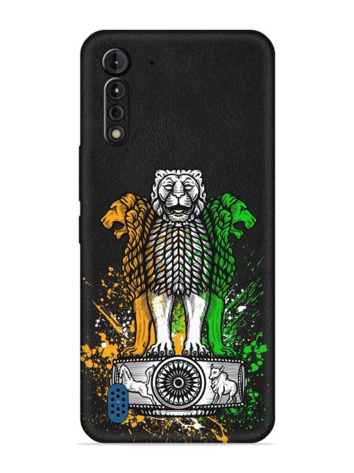 Pillars Of Ashoka Embossed Soft Silicone Case for Motorola G8 Power Lite