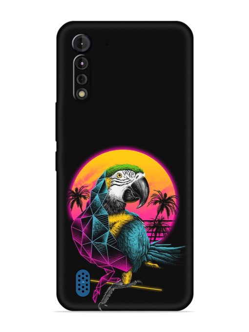 Rad Parrot Embossed Soft Silicone Case for Motorola G8 Power Lite