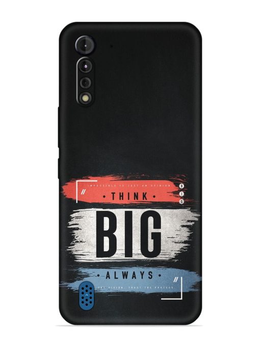 Think Big Always Embossed Soft Silicone Case for Motorola G8 Power Lite Zapvi