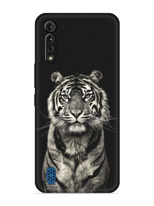 Tiger Art Embossed Soft Silicone Case for Motorola G8 Power Lite Zapvi