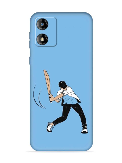 Cricket Gully Boy Embossed Soft Silicone Case for Motorola Moto E13