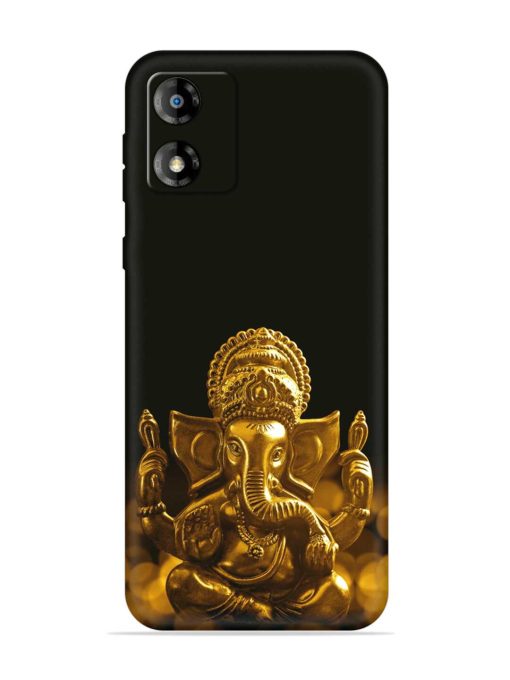 Lord Ganesha Indian Festival Embossed Soft Silicone Case for Motorola Moto E13