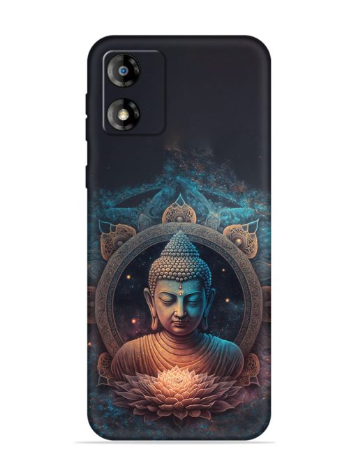 Gautam Buddha Embossed Soft Silicone Case for Motorola Moto E13