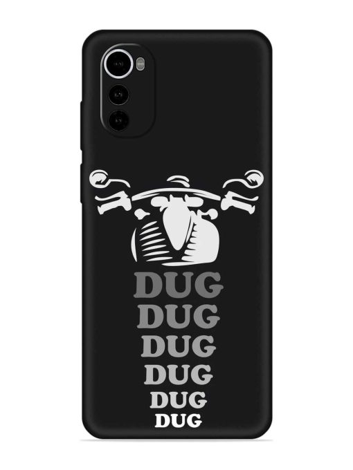 Dug Dug Dug Embossed Soft Silicone Case for Motorola Moto E32S Zapvi