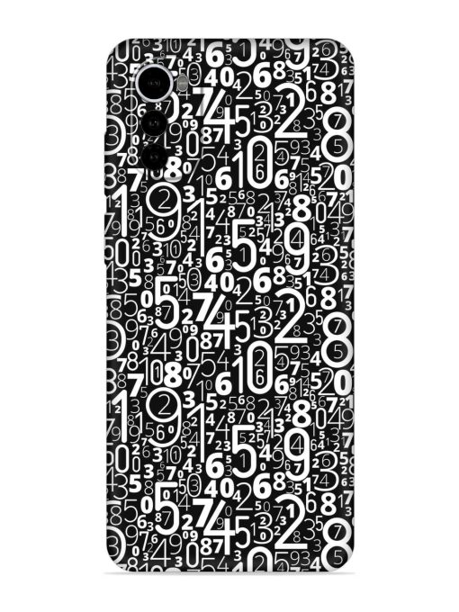 Many Numbers Different Embossed Soft Silicone Case for Motorola Moto E32S