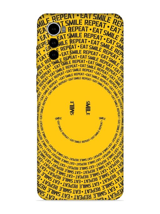 Smiley Embossed Soft Silicone Case for Motorola Moto E32S Zapvi