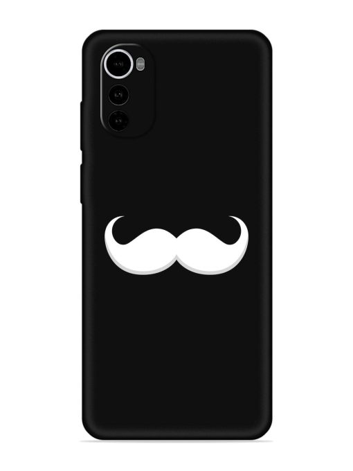 Mustache Vector Embossed Soft Silicone Case for Motorola Moto E32S Zapvi