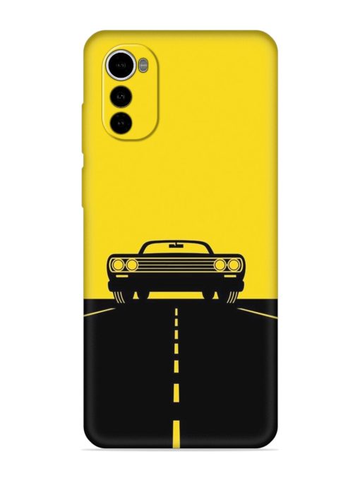 Classic Car Embossed Soft Silicone Case for Motorola Moto E32S