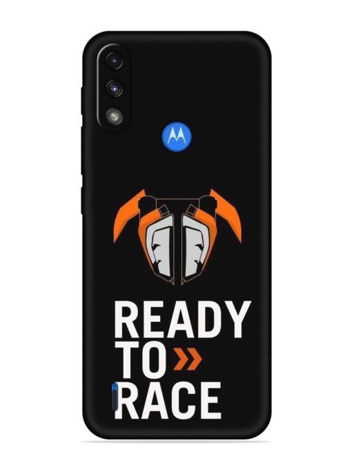 Ready To Race Embossed Soft Silicone Case for Motorola Moto E7 Power Zapvi