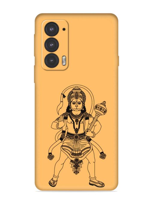 Indian God Hanuman Embossed Soft Silicone Case for Motorola Moto Edge 20