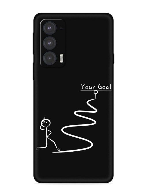 Your Goal Embossed Soft Silicone Case for Motorola Moto Edge 20