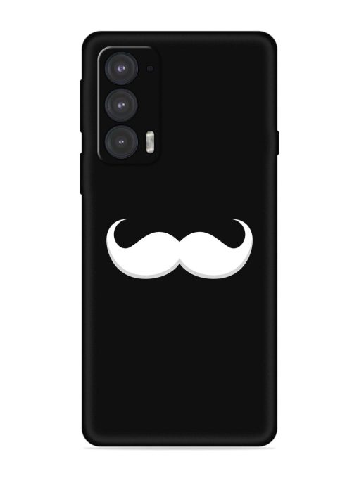 Mustache Vector Embossed Soft Silicone Case for Motorola Moto Edge 20 Zapvi