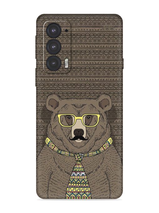 Grizzly Bear Embossed Soft Silicone Case for Motorola Moto Edge 20 Zapvi