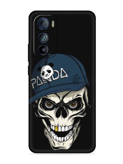 Panda Skull Embossed Soft Silicone Case for Motorola Moto Edge 30 Zapvi