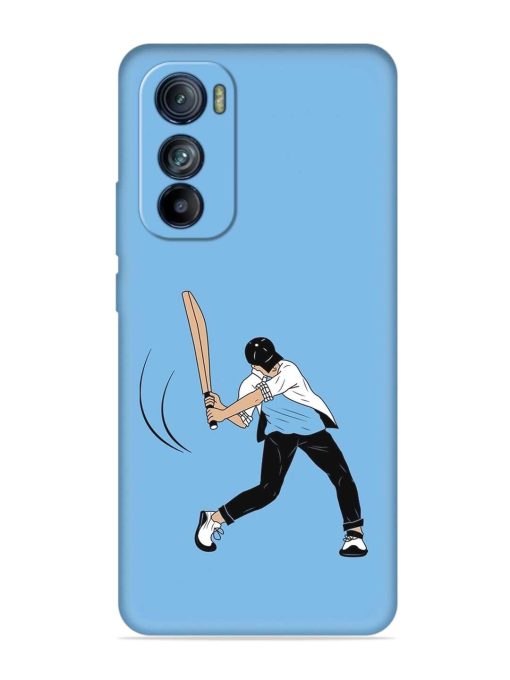 Cricket Gully Boy Embossed Soft Silicone Case for Motorola Moto Edge 30 Zapvi