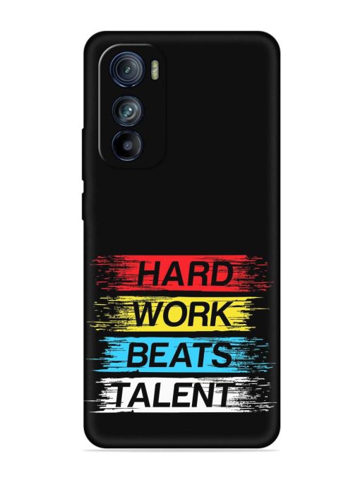 Hard Work Beats Embossed Soft Silicone Case for Motorola Moto Edge 30 Zapvi