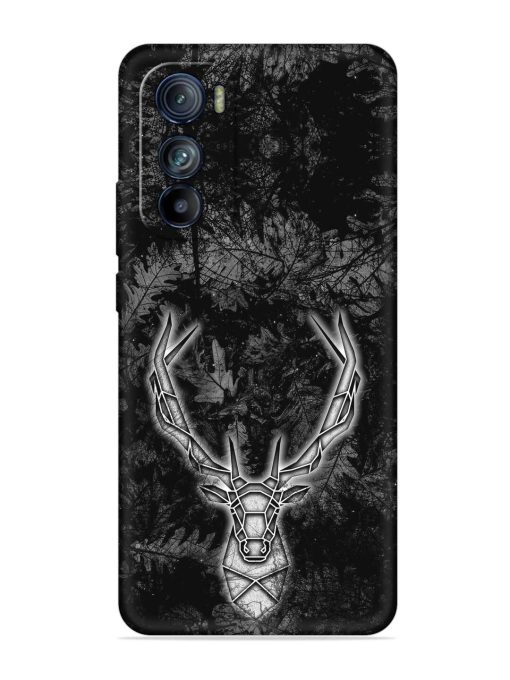 Ancient Deer Embossed Soft Silicone Case for Motorola Moto Edge 30 Zapvi