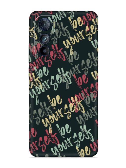 Yourself Seamless Embossed Soft Silicone Case for Motorola Moto Edge 30 Zapvi