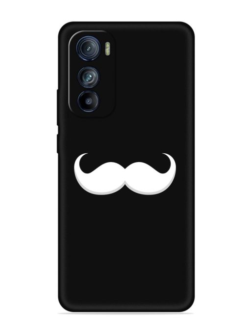 Mustache Vector Embossed Soft Silicone Case for Motorola Moto Edge 30 Zapvi