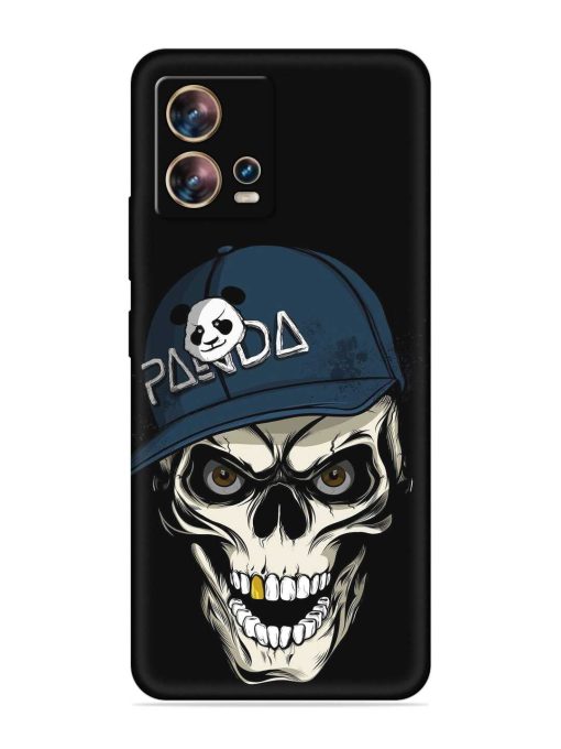 Panda Skull Embossed Soft Silicone Case for Motorola Moto Edge 30 Fusion Zapvi