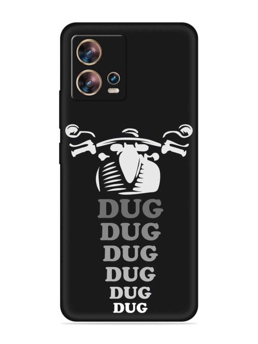 Dug Dug Dug Embossed Soft Silicone Case for Motorola Moto Edge 30 Fusion