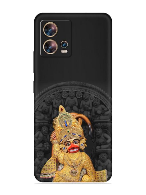 Indian Gold Hanuman Embossed Soft Silicone Case for Motorola Moto Edge 30 Fusion Zapvi