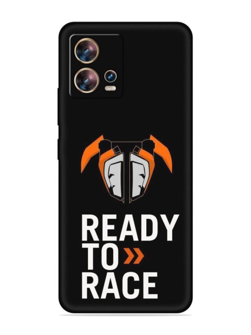 Ready To Race Embossed Soft Silicone Case for Motorola Moto Edge 30 Fusion