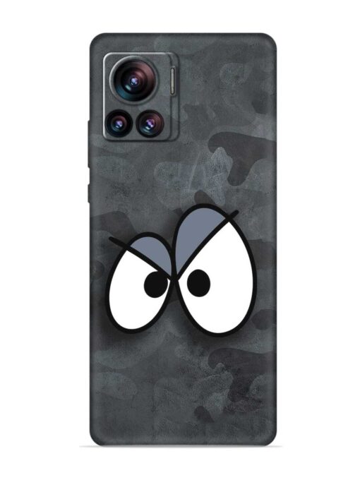 Big Eyes Night Mode Embossed Soft Silicone Case for Motorola Moto Edge 30 Ultra Zapvi