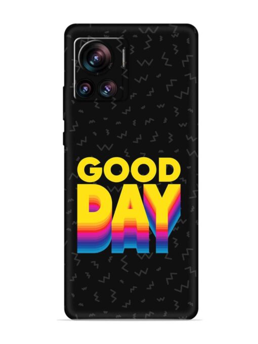 Good Day Embossed Soft Silicone Case for Motorola Moto Edge 30 Ultra Zapvi