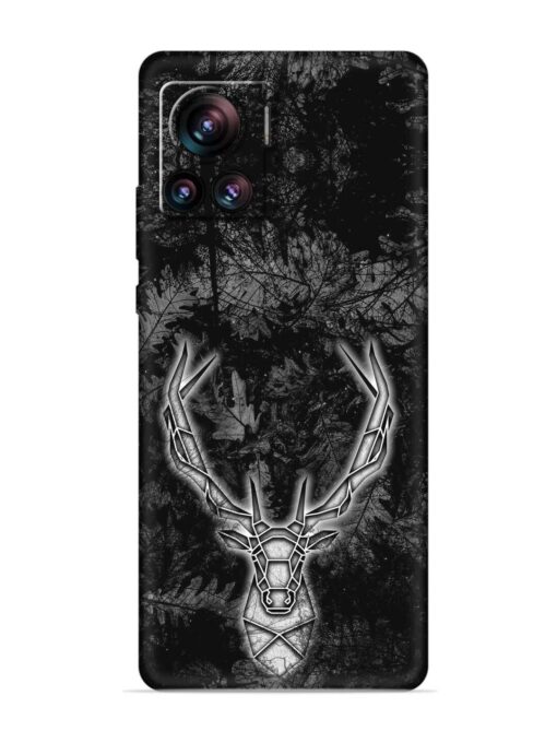 Ancient Deer Embossed Soft Silicone Case for Motorola Moto Edge 30 Ultra Zapvi