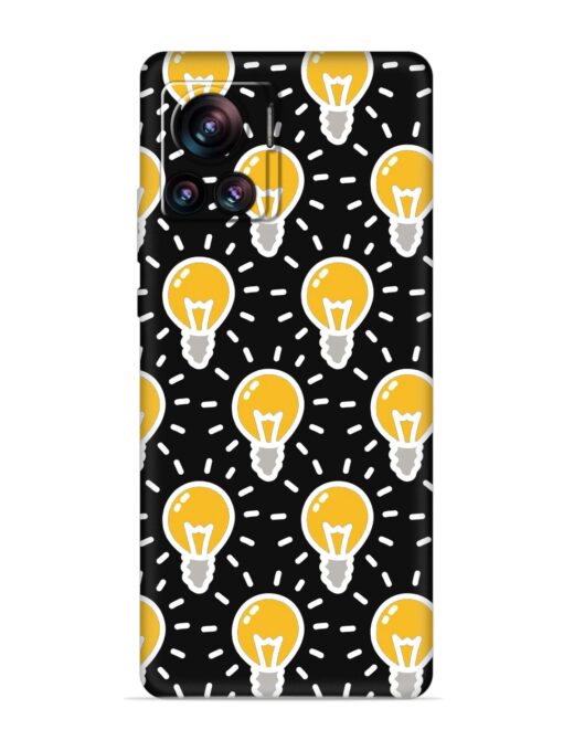 Light Bulb Seamless Embossed Soft Silicone Case for Motorola Moto Edge 30 Ultra Zapvi