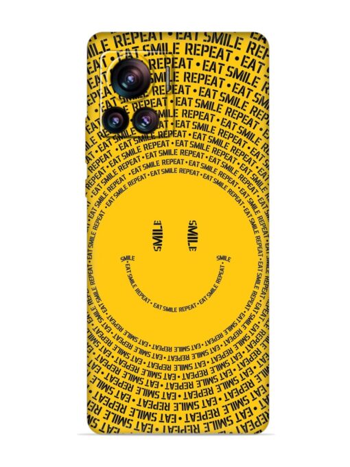 Smiley Embossed Soft Silicone Case for Motorola Moto Edge 30 Ultra Zapvi