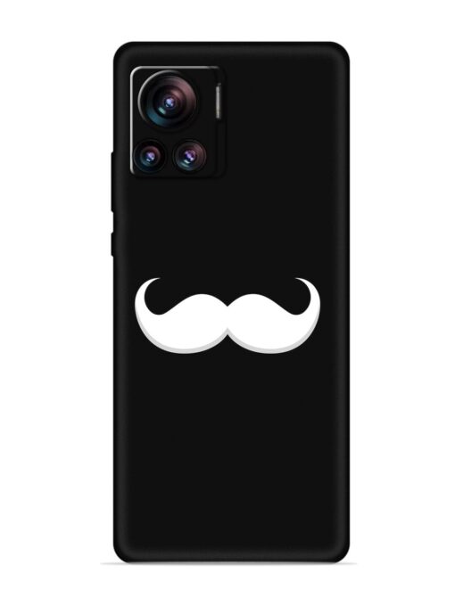 Mustache Vector Embossed Soft Silicone Case for Motorola Moto Edge 30 Ultra Zapvi