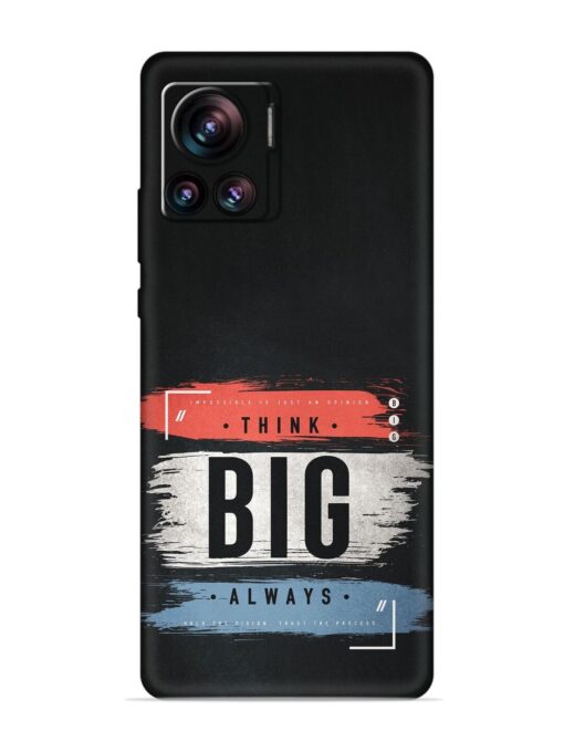 Think Big Always Embossed Soft Silicone Case for Motorola Moto Edge 30 Ultra Zapvi