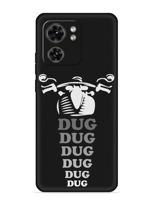 Dug Dug Dug Embossed Soft Silicone Case for Motorola Moto Edge 40 Zapvi