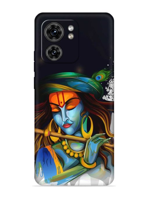 Krishna Art Embossed Soft Silicone Case for Motorola Moto Edge 40 Zapvi